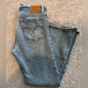 Levi's Light Blue Denim Jeans with Button Fly